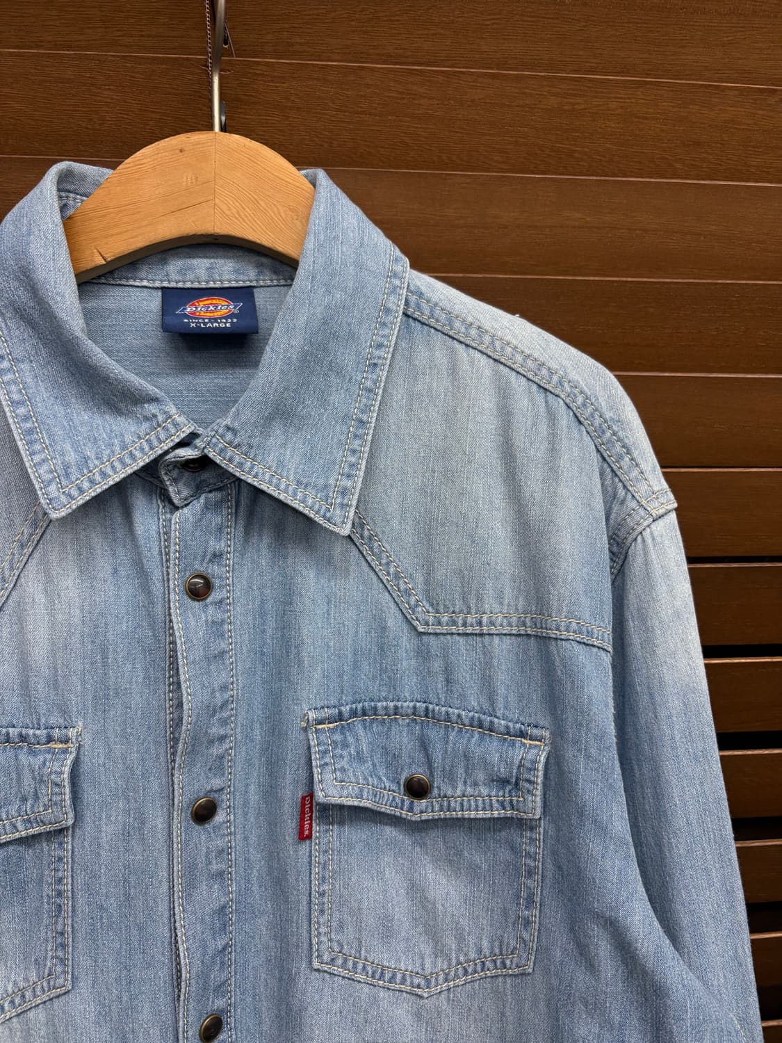 디키즈 웨스턴 데님셔츠 상품이미지4