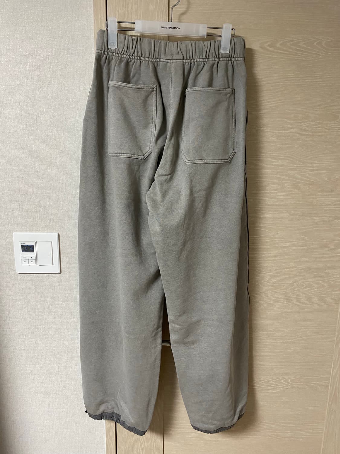 [2] 폴리테루 퍼티그 스웻 팬츠 더티 그레이 상품이미지6