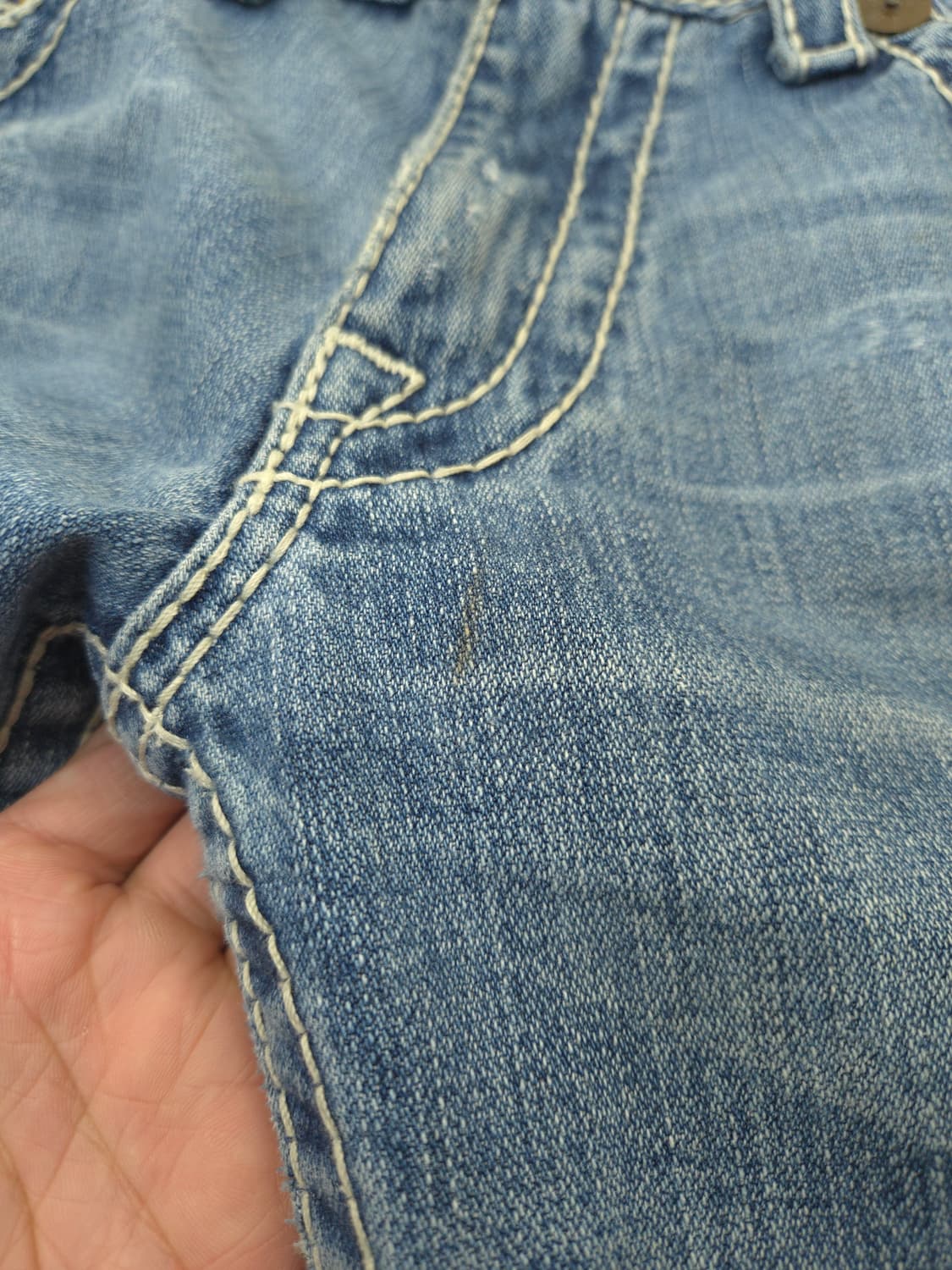 트루릴리젼 데님 청바지 데미지진 상품이미지5