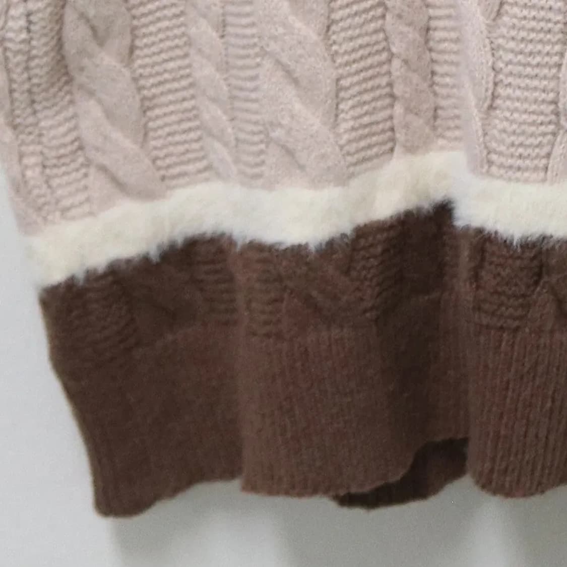 라떼 딸기우유 니트 베스트 64543 상품이미지6