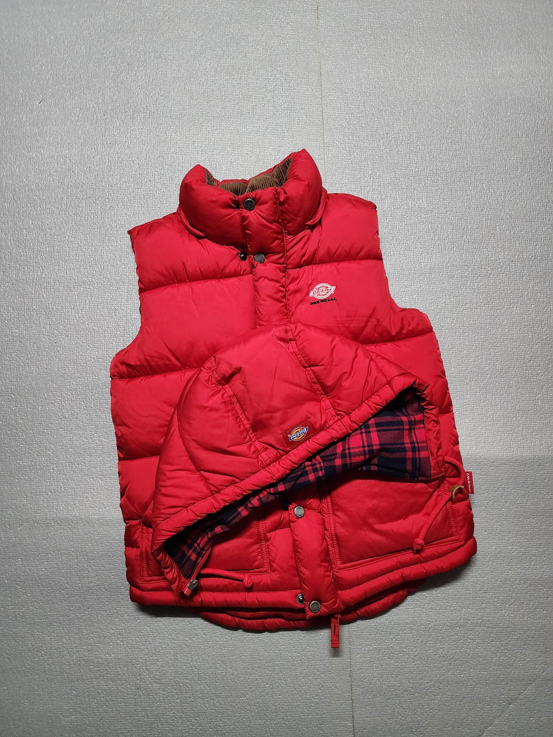 디키즈 후드 패딩 조끼 상품이미지7