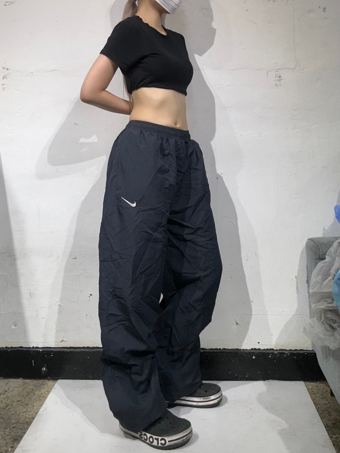 나이키 네이비 인터밀란 새상품 와이드 팬츠 M 상품이미지1