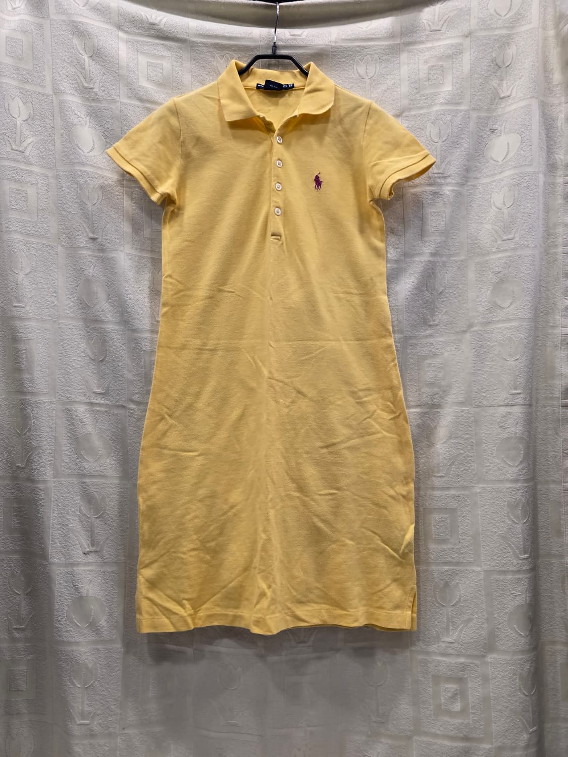 랄프로렌 스포츠 옐로우 폴로 원피스 XS(44) 상품이미지1