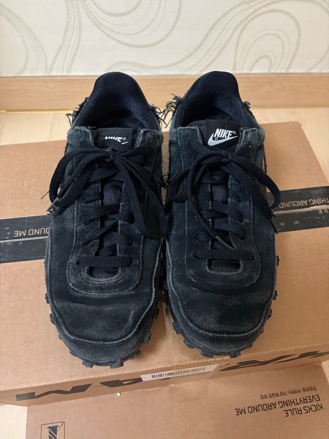 나이키 x 블랙 꼼데가르송 와플 레이서 블랙 2 상품이미지1