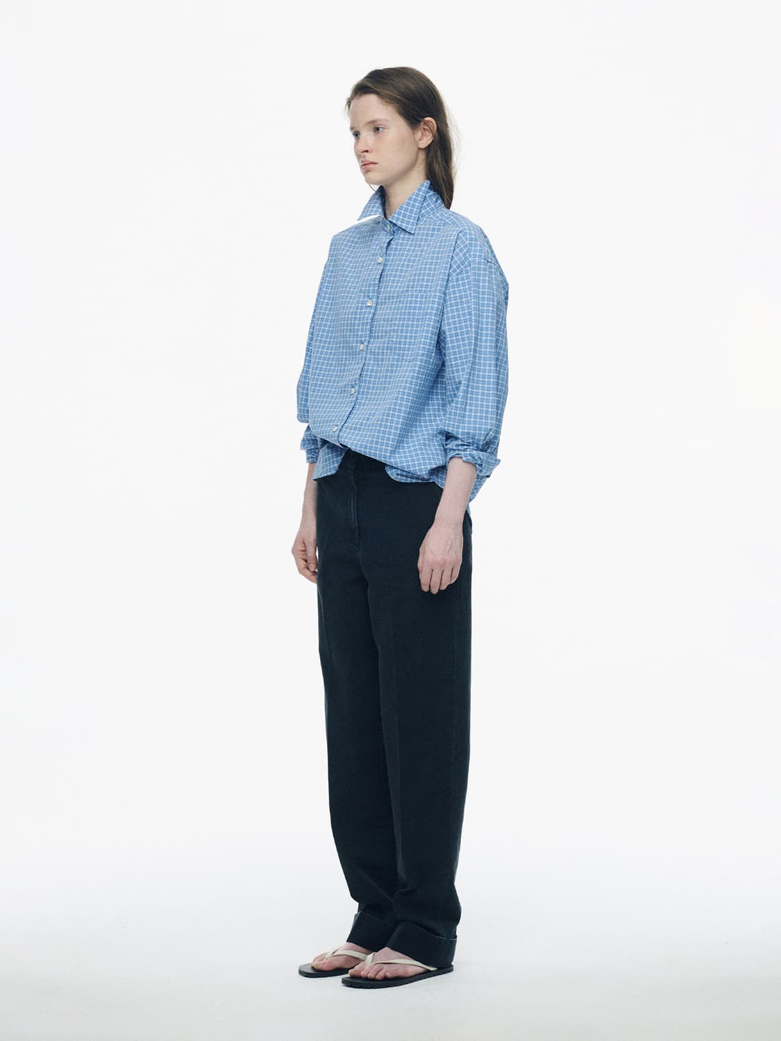 (새상품) 낫띵리튼 제프 치노 팬츠 (Vintage dark navy) 상품이미지2