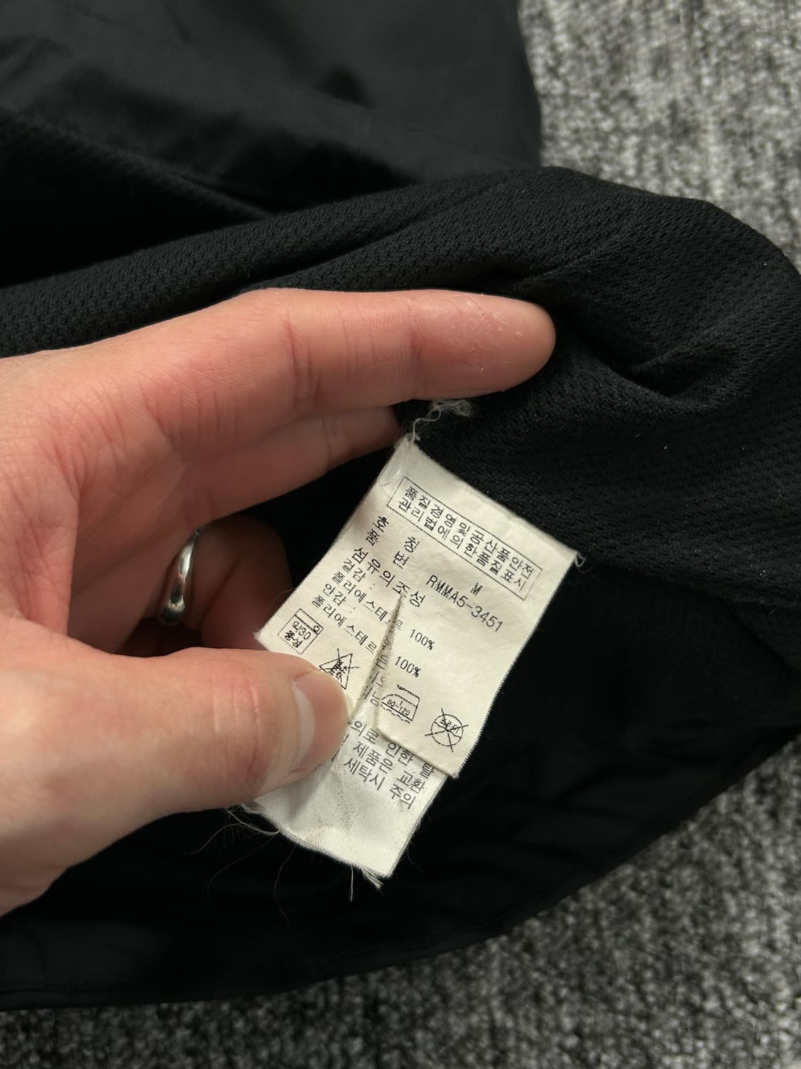 폴로 스포츠 바람막이 아노락 웜업 M  상품이미지10