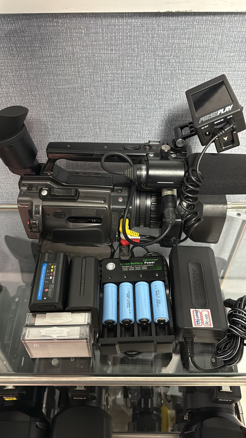 Sony dsr pd170 6mm 캠코더 PowePlay 테잎리스 셋업 상품이미지9