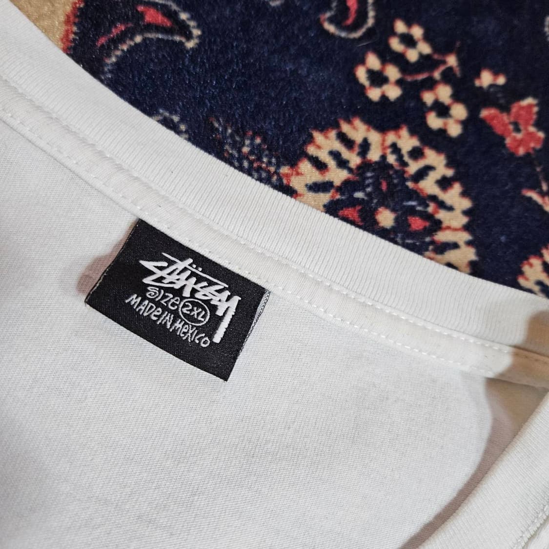 스투시(STUSSY) 퍼지 다이스 반팔 티셔츠 2XLsize 상품이미지7