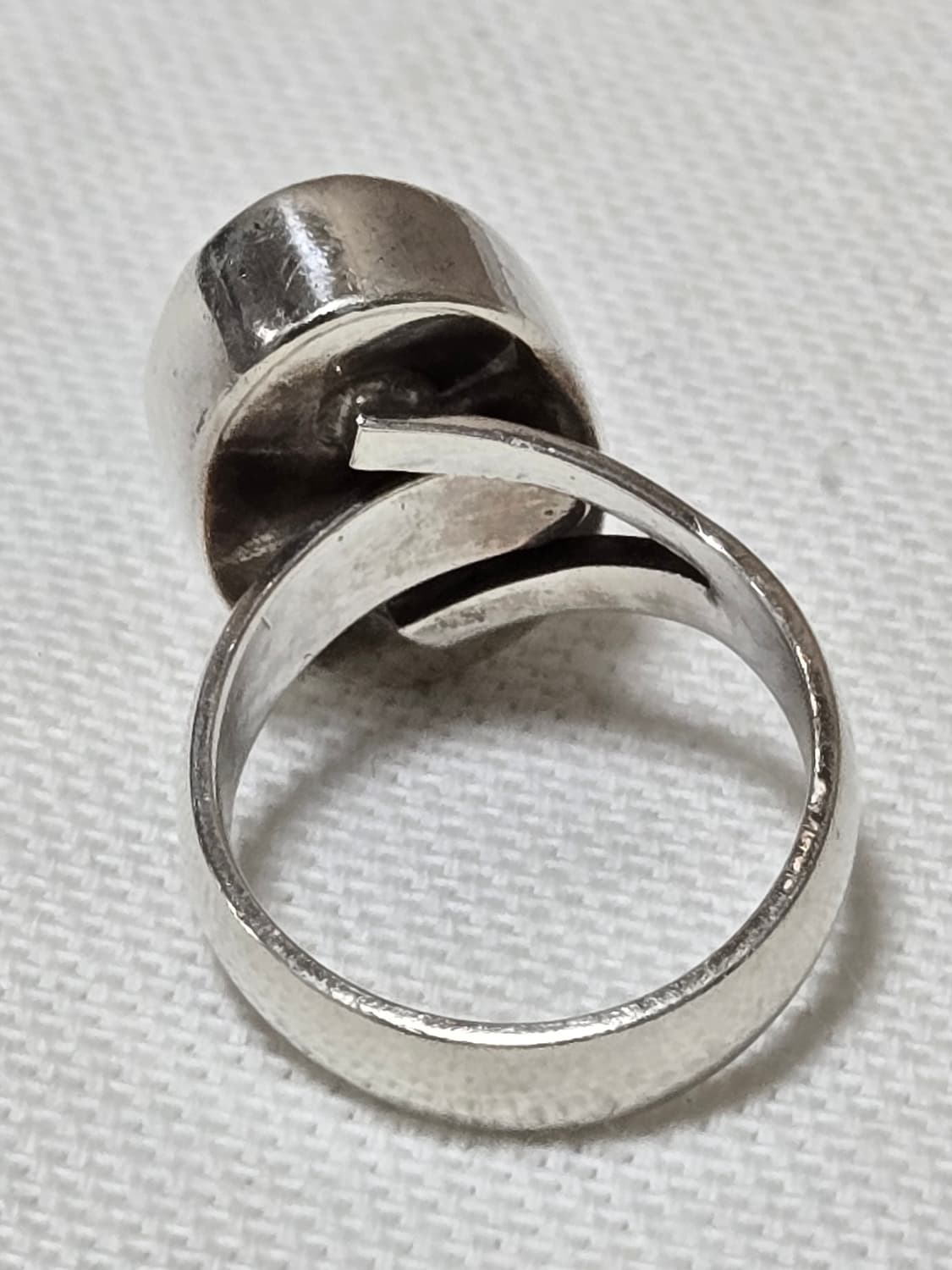 빈티지 925 실버 세일링 보트 아트 링 · 핸드페인팅  상품이미지4