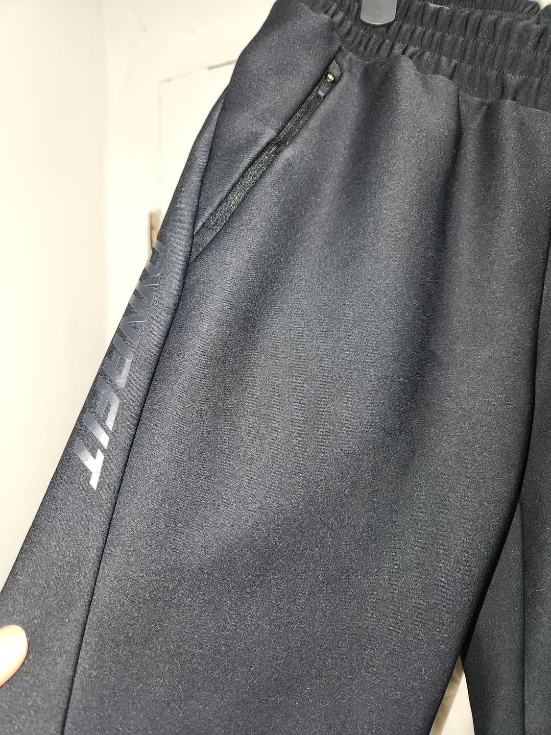 다이나핏 블랙 기모 트레이닝 바지M 상품이미지6