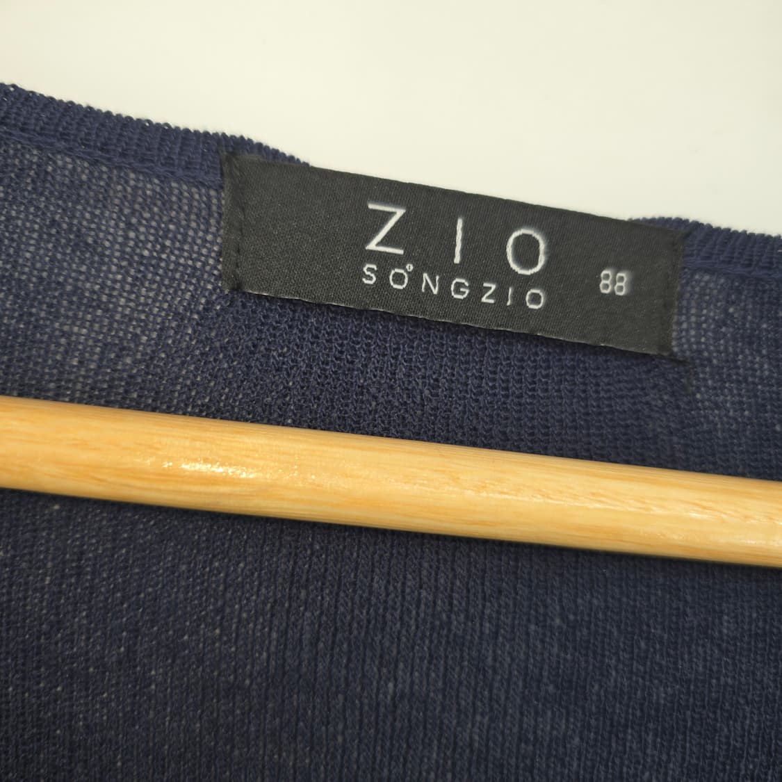 ZIO SONGZIO 썸머 니트 슬리브리스 원피스 네이비 88 상품이미지8