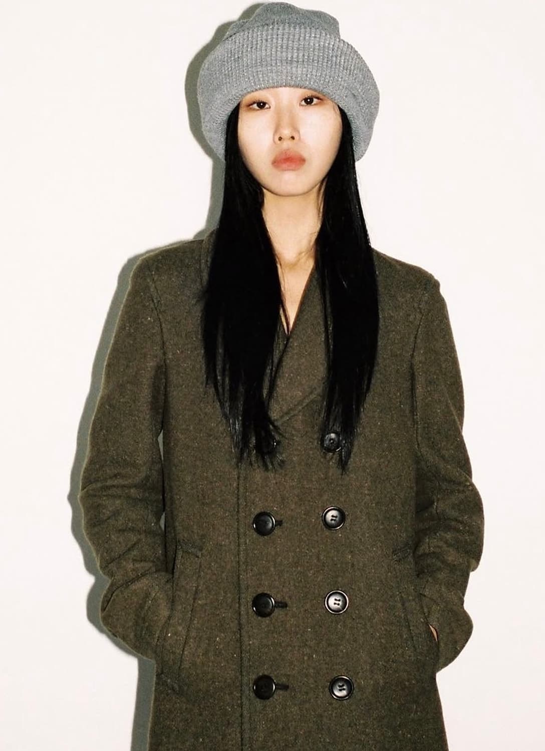 팔로우레스뷰티 풀 비니 그레이 followlessbeauty 서지수 비니 상품이미지1