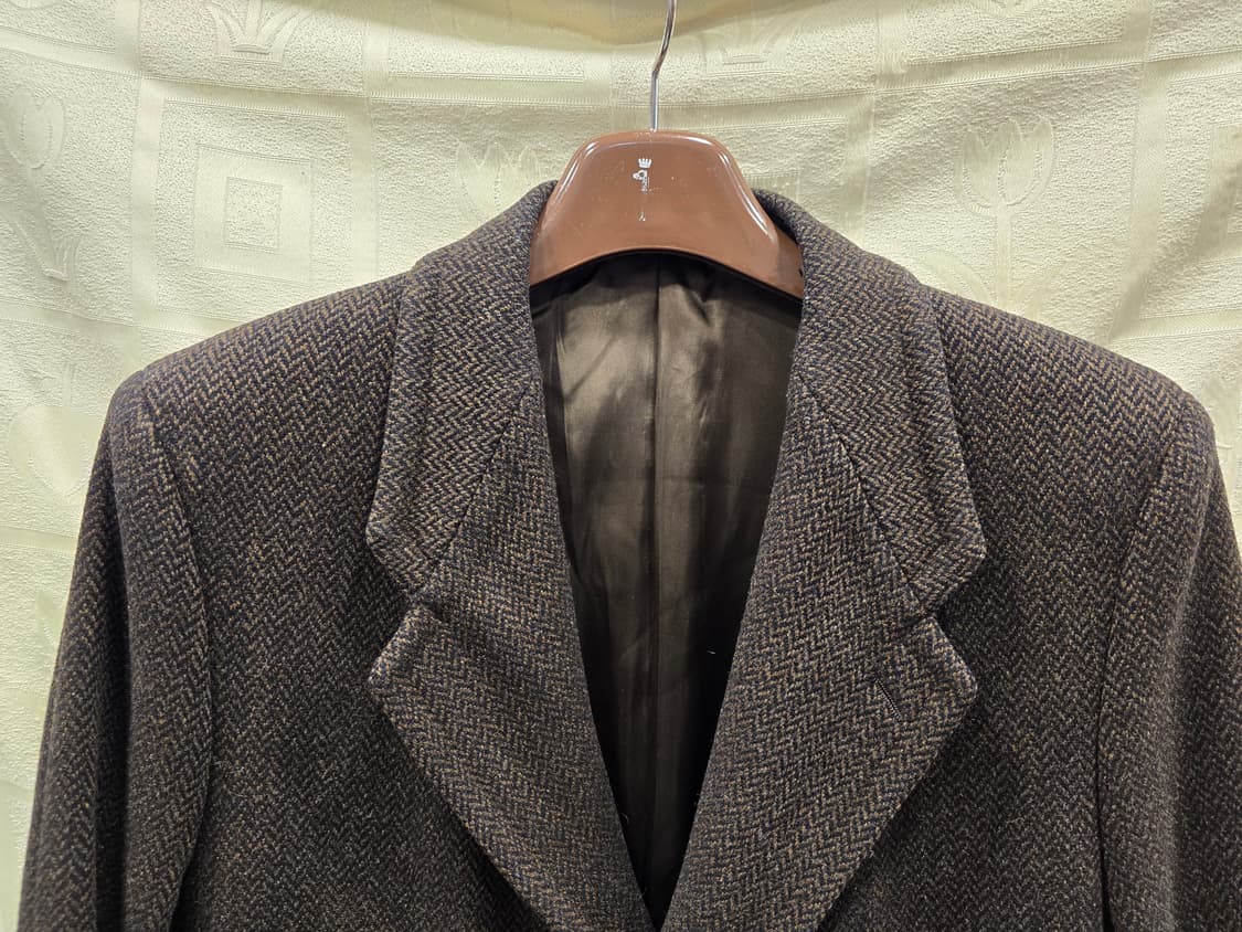 조르지오 아르마니 헤링본 울 코트 36사이즈 (90) 상품이미지2