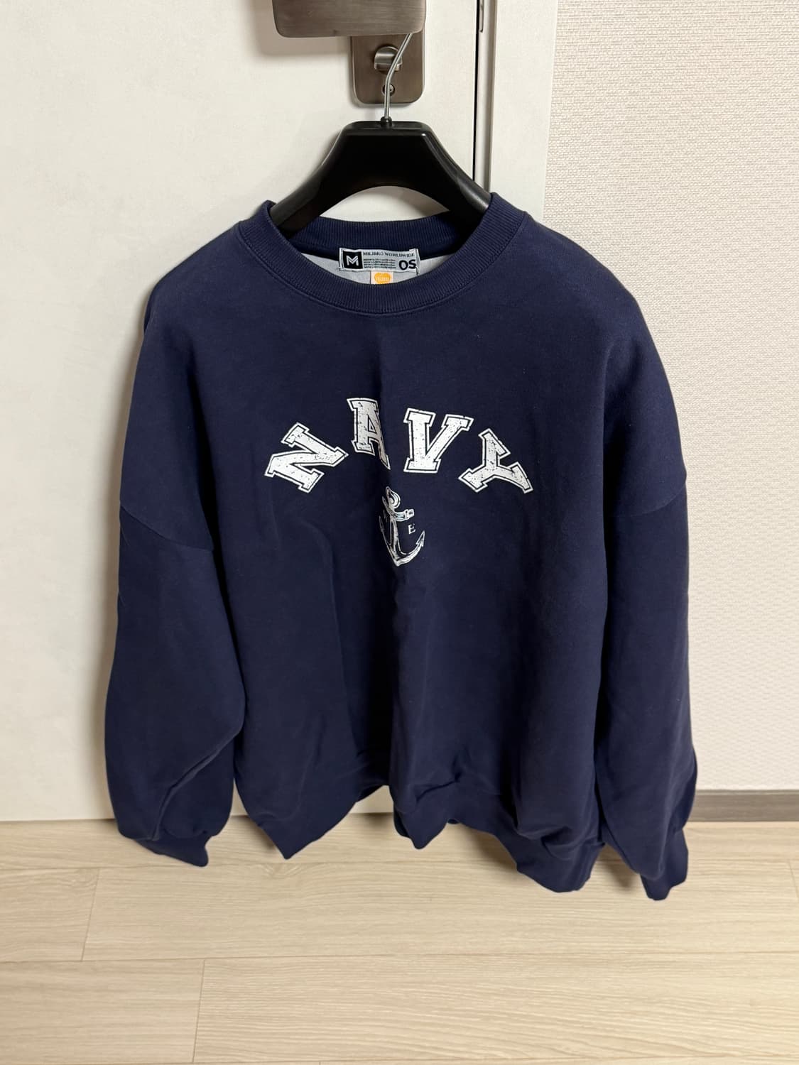 밀리브로 해군 맨투맨 상품이미지1