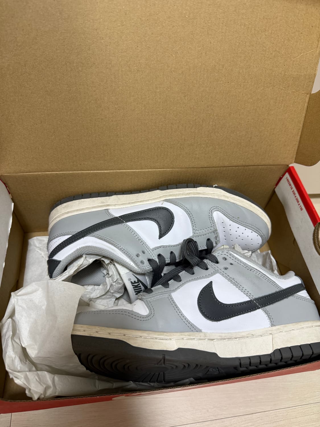 나이키 덩크 로우 스모크 그레이 245 상품이미지1