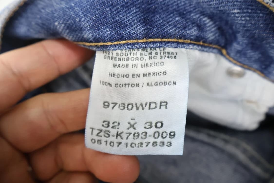 Wrangler 9730WDR Classic Straight Denim 상품이미지9