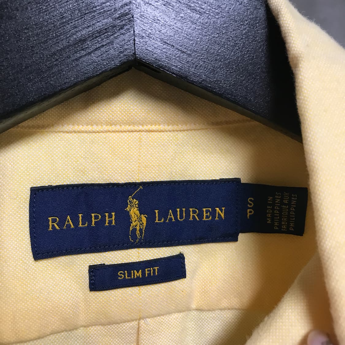 폴로 랄프로렌 옐로 셔츠 S 상품이미지5