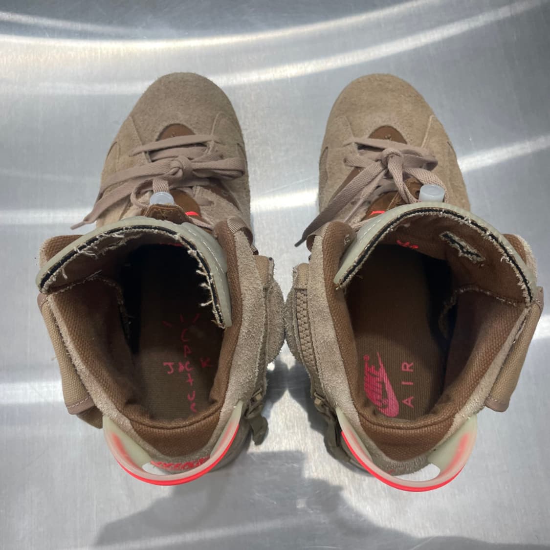 조던 6 레트로 SP 트래비스 스콧 브라운 (270) 상품이미지7