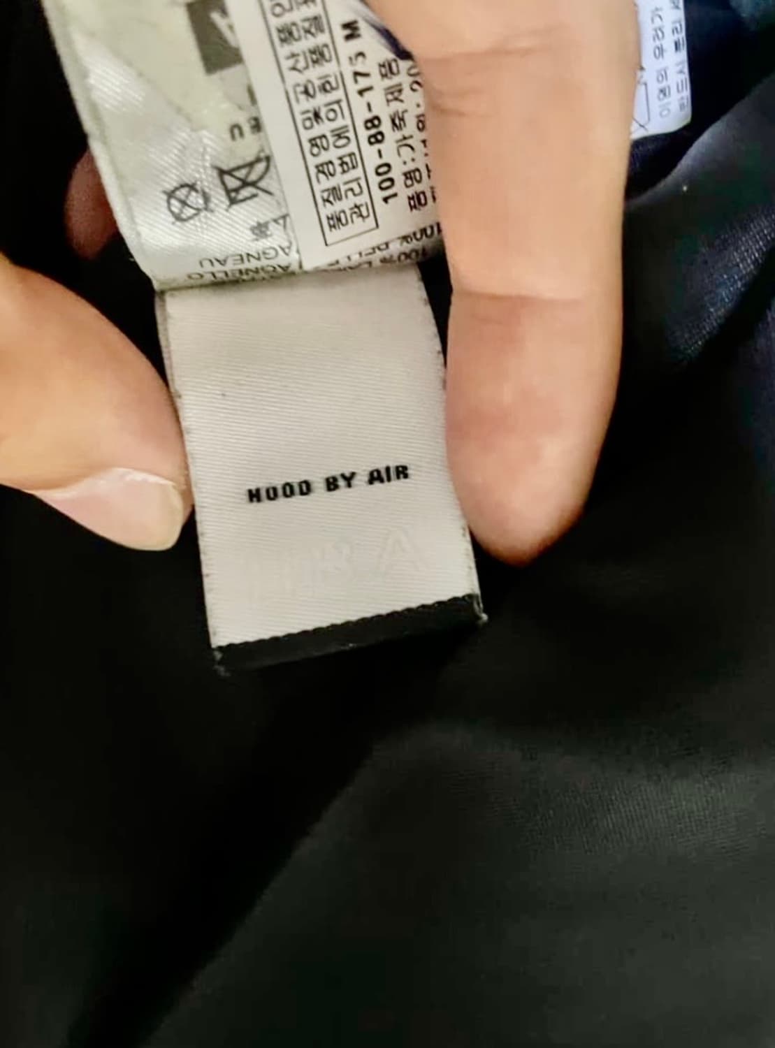 ( 레어 ) 후드바이에어 램스킨레더 하키자켓 상품이미지10