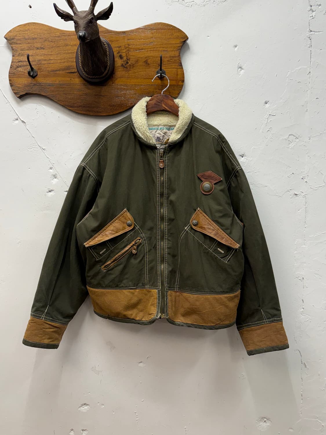 L) Para-Shooting Sherpa Lined Bomber Jac 상품이미지1