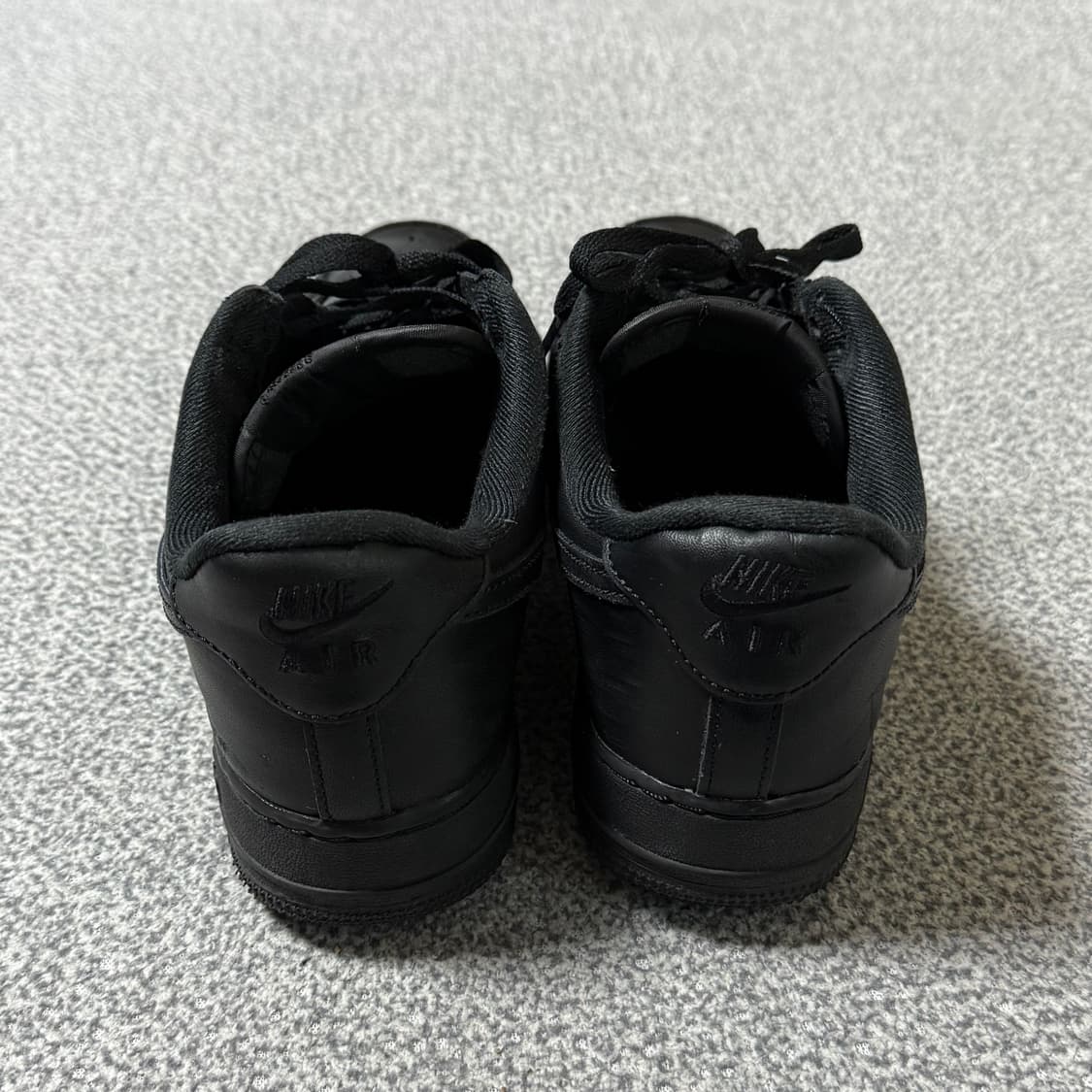 슈프림 x 나이키 에어포스 1 로우 블랙 260 상품이미지6