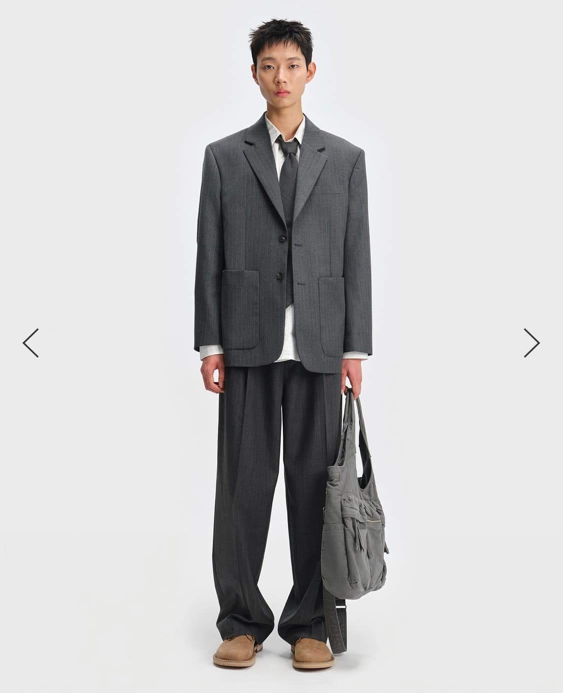 (105)벨리에 시티 노마드 스트라이프 자켓 팝니다. 택있음 상품이미지3