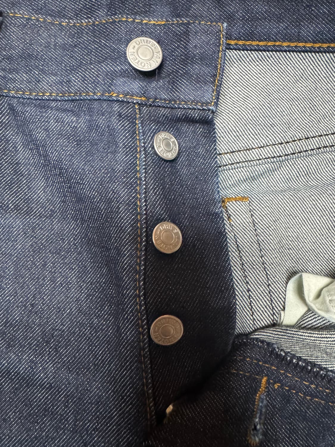 드리스 반 노튼 데님 팬츠 상품이미지4