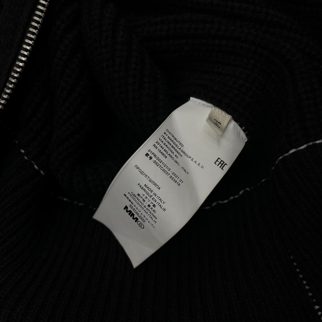 마르지엘라 헤비코튼 투웨이 니트집업 ( 최상급 컨디션 & 최저가 ) 상품이미지6