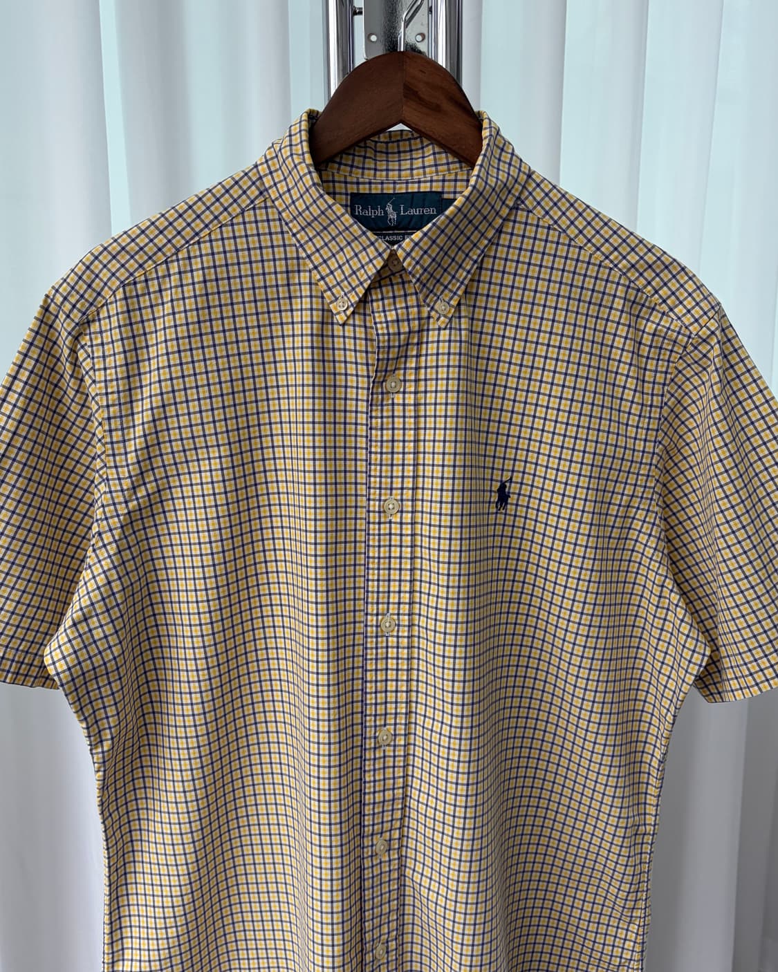 [L]폴로 랄프로렌 클래식핏 체크 셔츠 상품이미지4