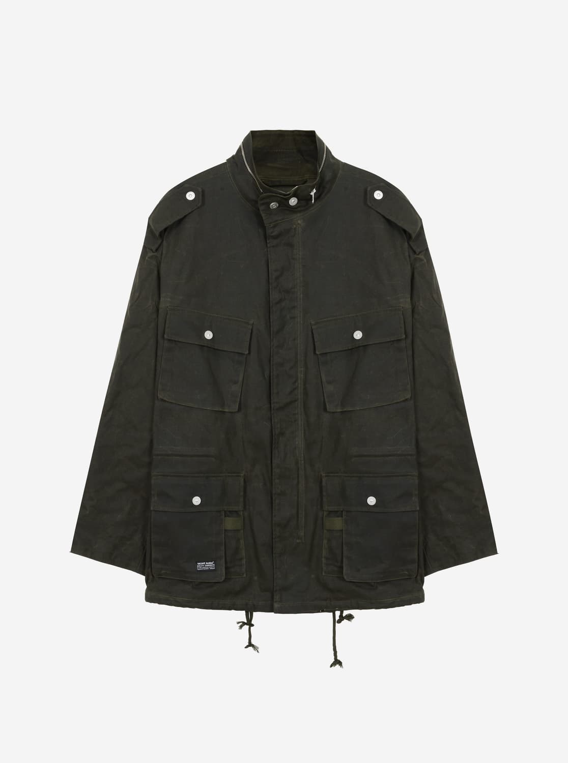 베이컨트아카이브 waxed field jacket 필드 자켓 카키 상품이미지1