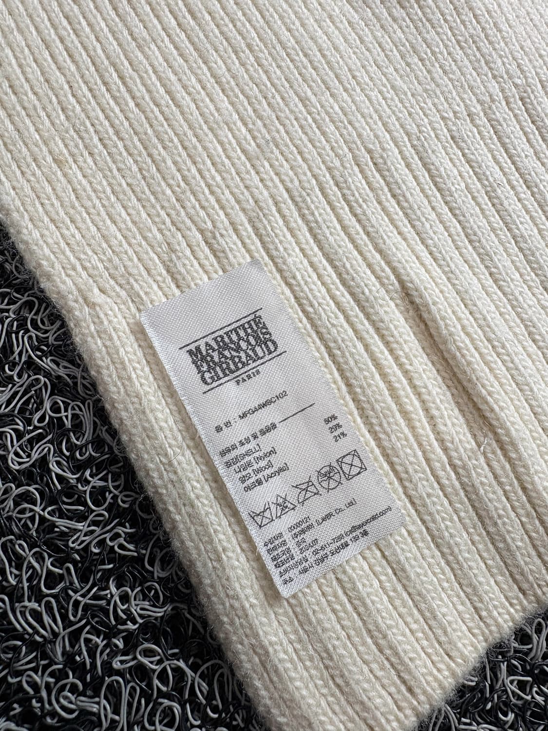 마리떼 프랑소와 저버 클래식 로고 머플러 2794 상품이미지4