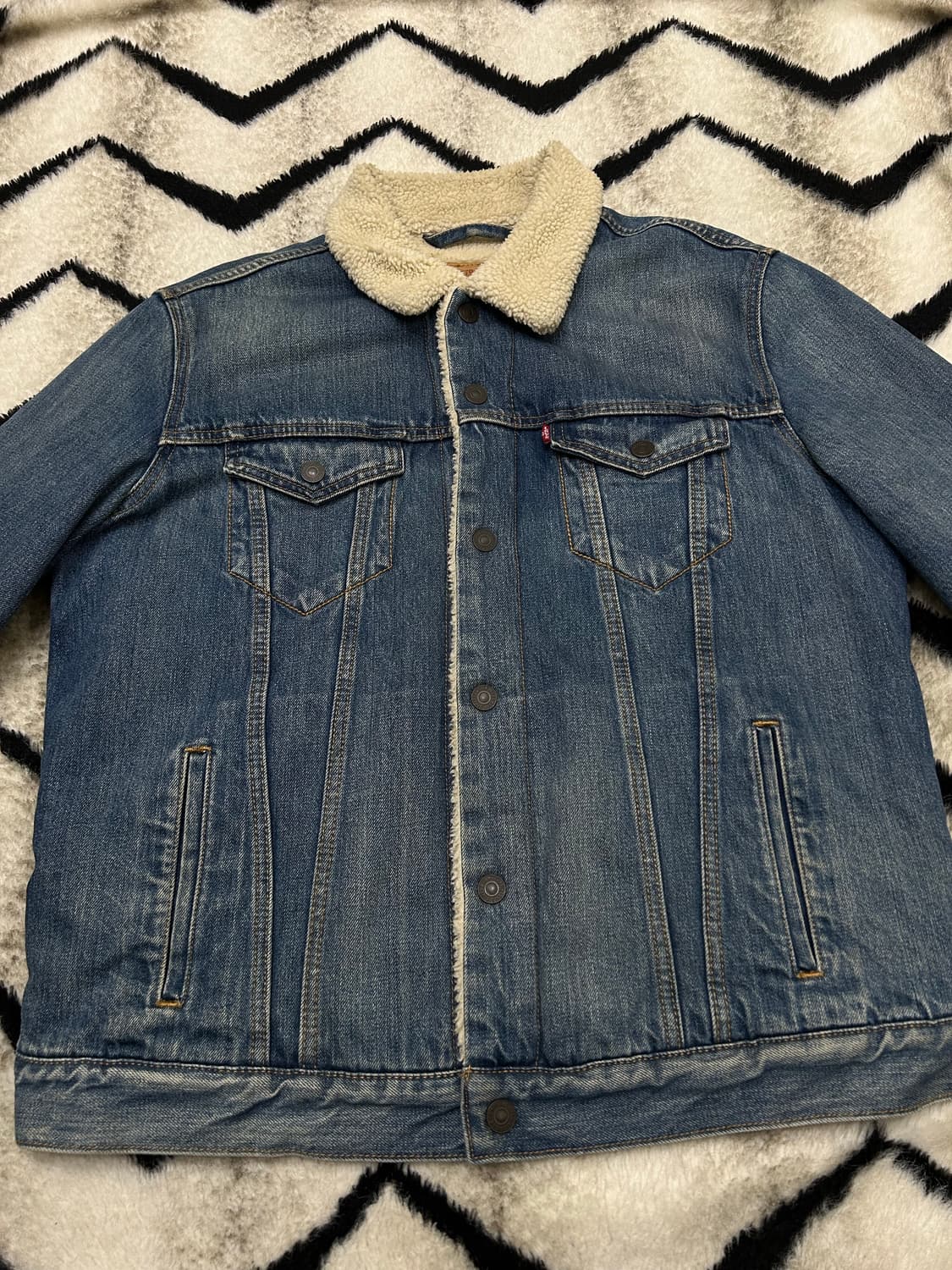 [L]리바이스 쉐프파 데님 트러커 자켓/중청 상품이미지3