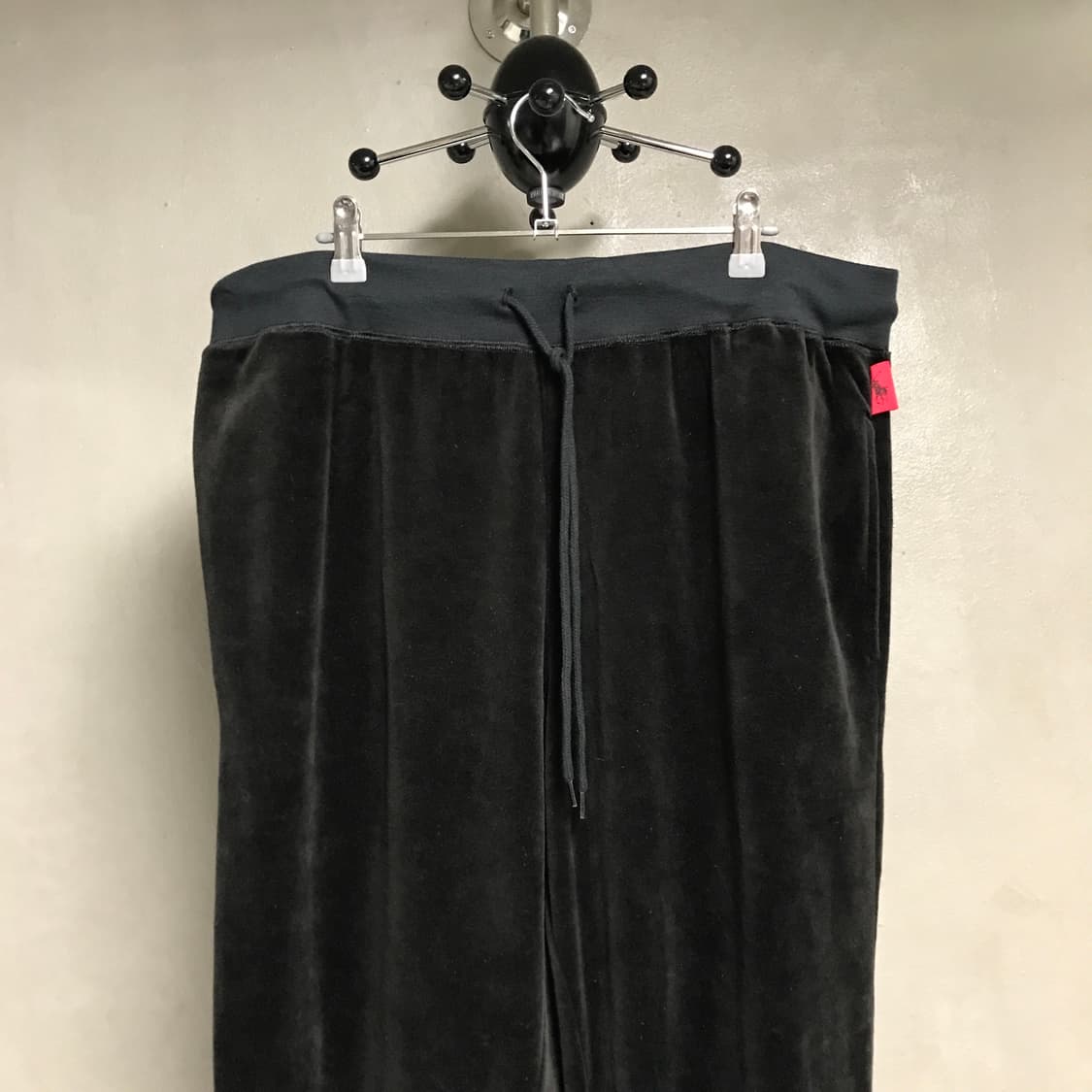 폴로 랄프로렌 벨벳 스웻 팬츠 블랙 XL 상품이미지2
