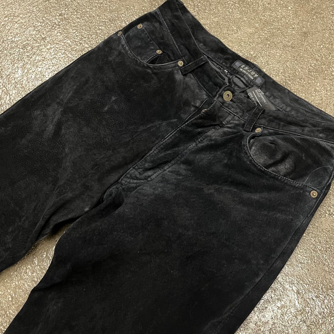 빈티지 레더 팬츠 (32”) 상품이미지4