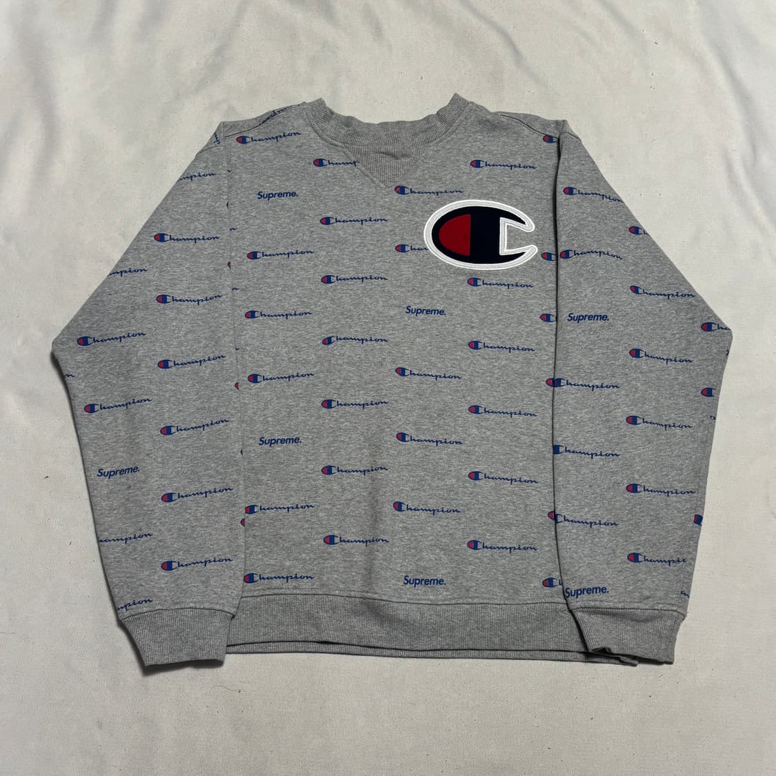 L 슈프림 X 챔피온 맨투맨 상품이미지2