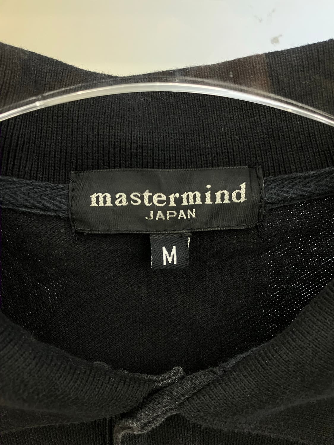 마스터마인드 JAPAN 카라티 반팔 블랙 상품이미지4