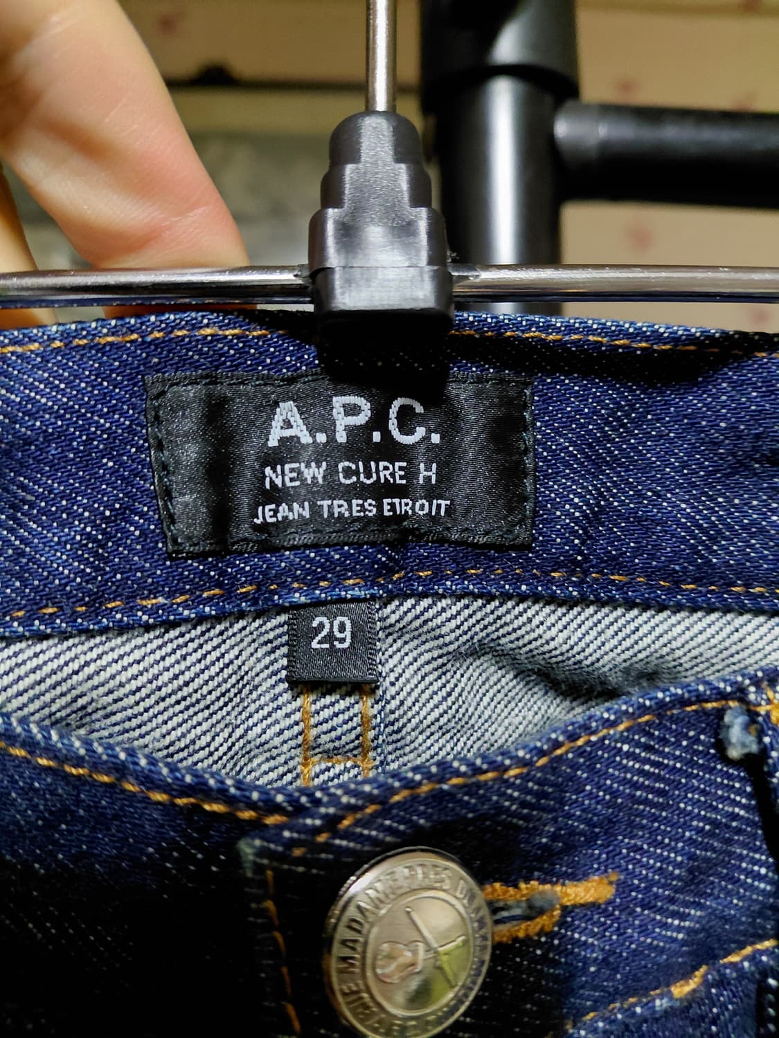 [아페쎄]뉴큐어 데님 청바지 29사이즈 상품이미지4