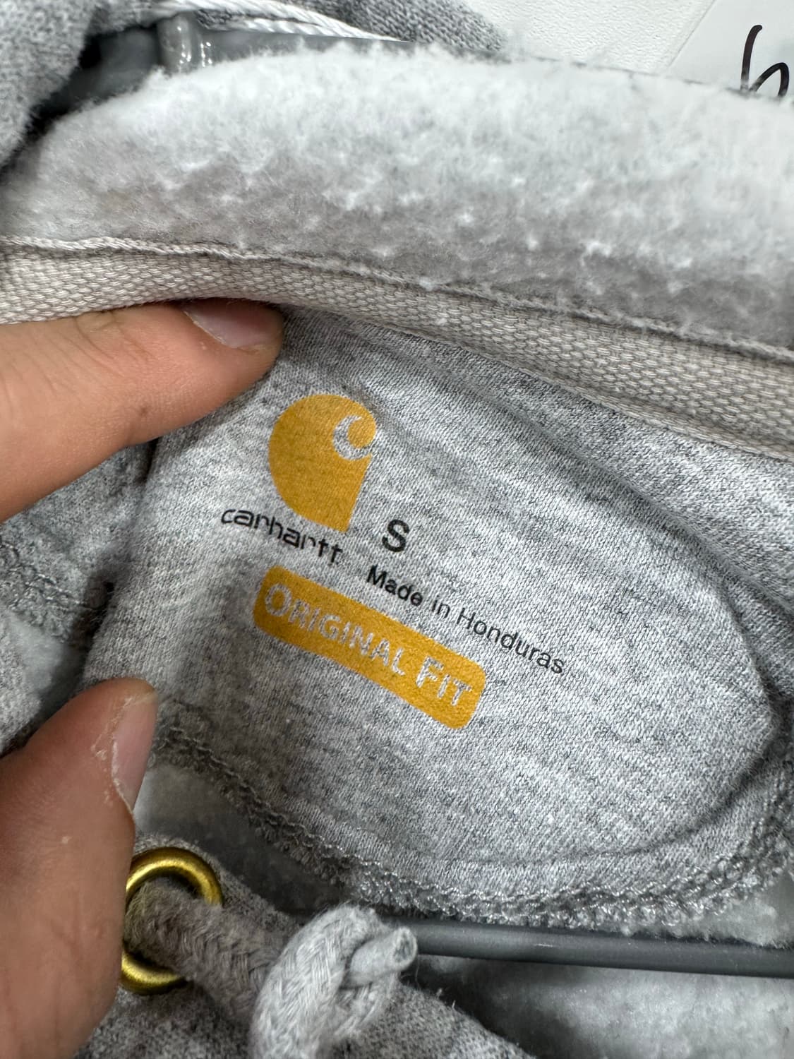 칼하트 k122 미드웨이트 루즈핏 후드 S 상품이미지6