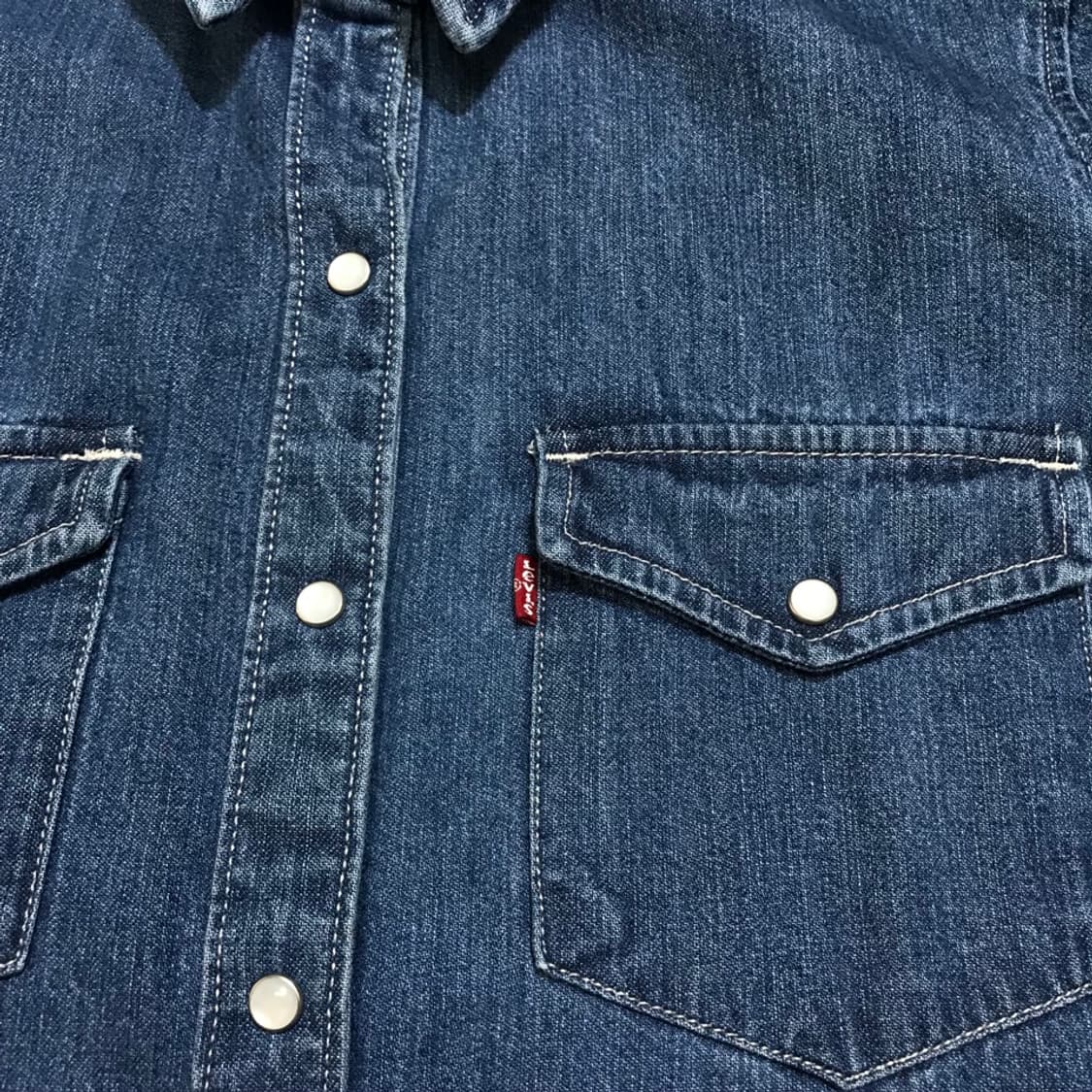 [[여성 S, 새상품] 리바이스(Levi's) 데님 원피스@460 상품이미지3