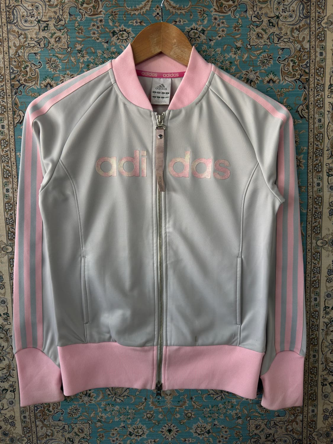 아디다스 그레이 핑크 트랙탑1624 상품이미지1