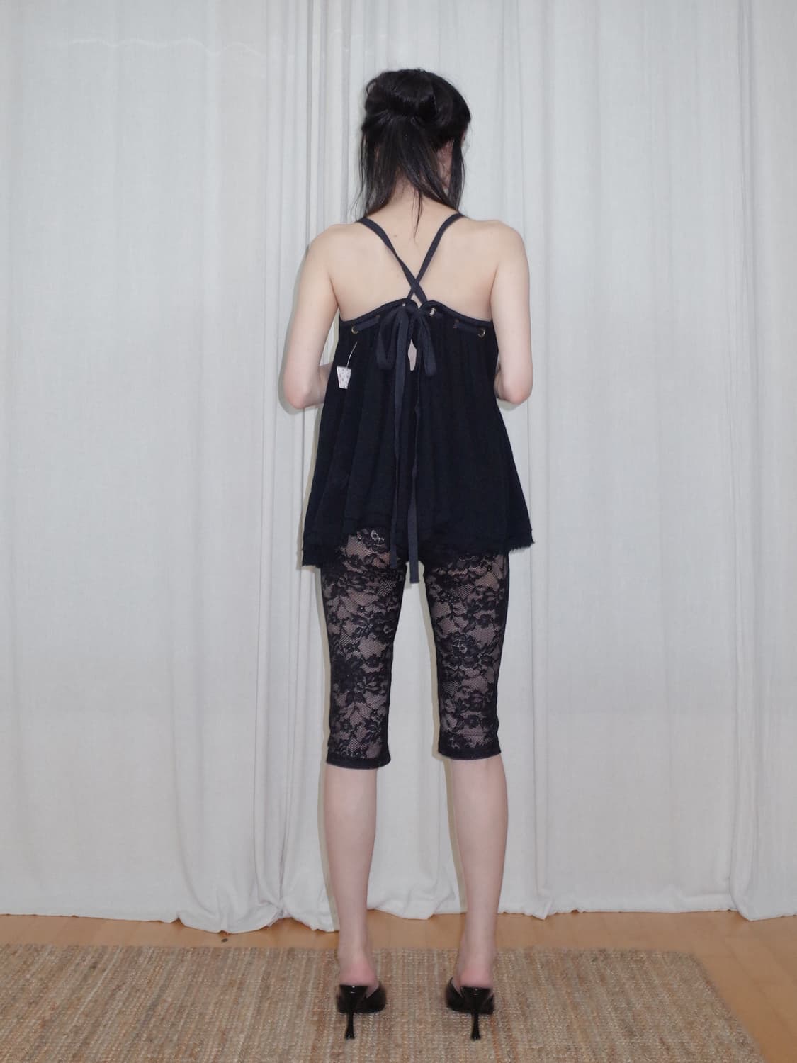 Free People 리본 끈나시 상품이미지2