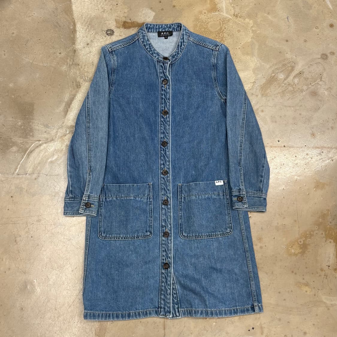 36 A.P.C. 데님 셔츠 원피스 상품이미지2