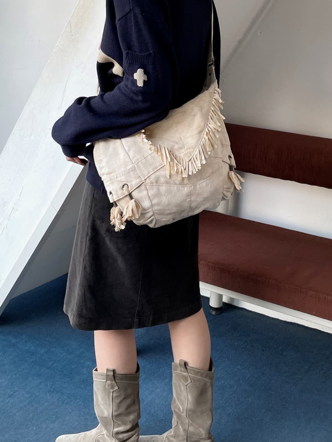 Native design hobo bag 상품이미지1