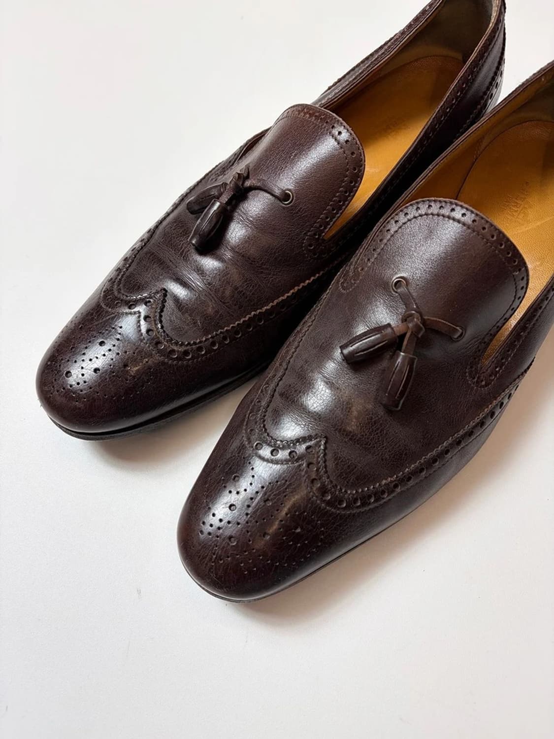 에르메스 90's OG 테슬 로퍼 구두 Q1464 상품이미지4