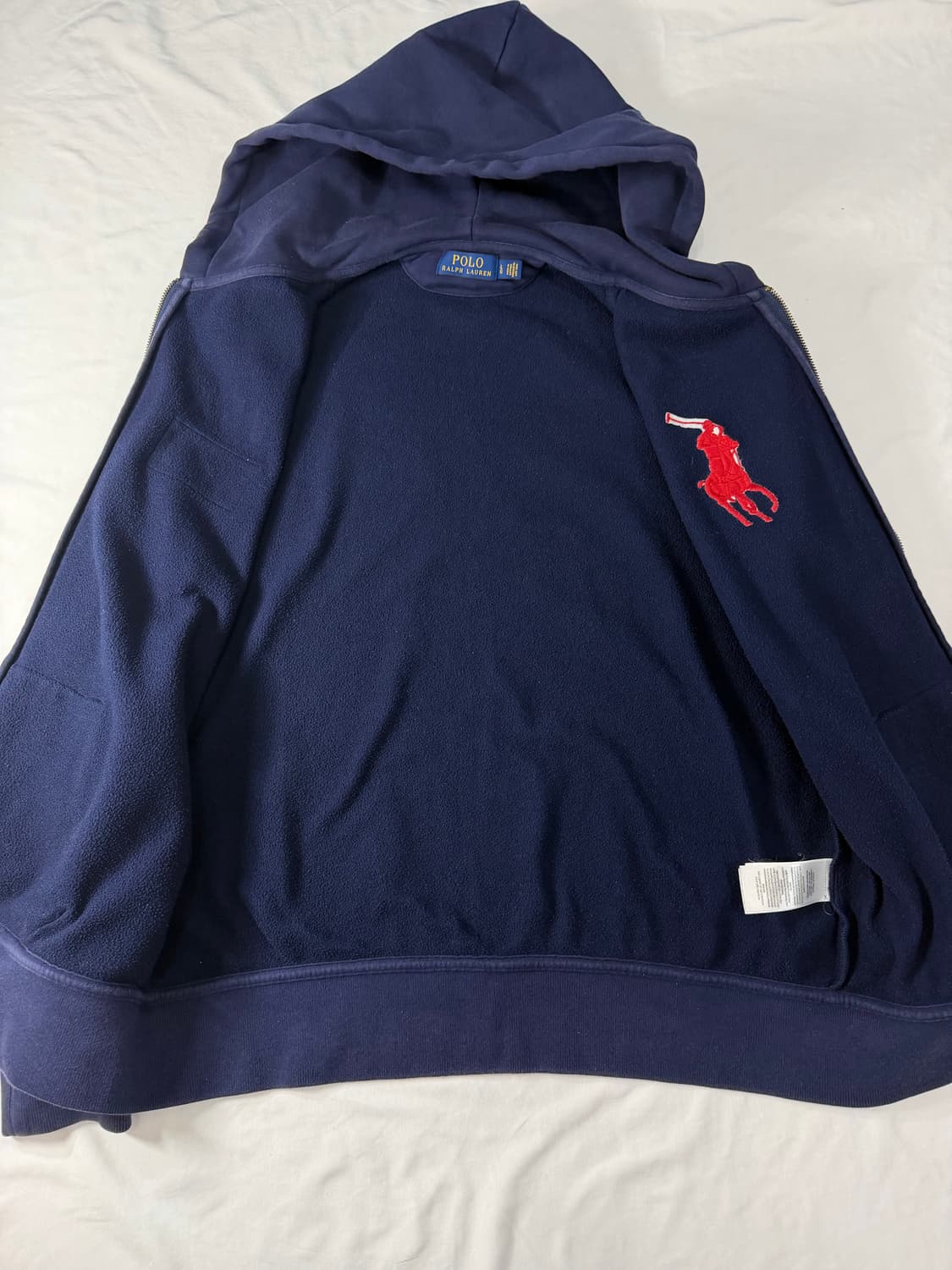 폴로 랄프로렌 빅포니 성조기 후드집업  상품이미지4