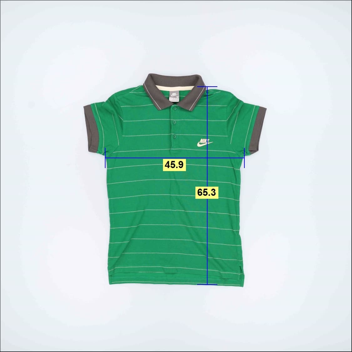 M 나이키 스트라이프 PK셔츠 0331H1 상품이미지6