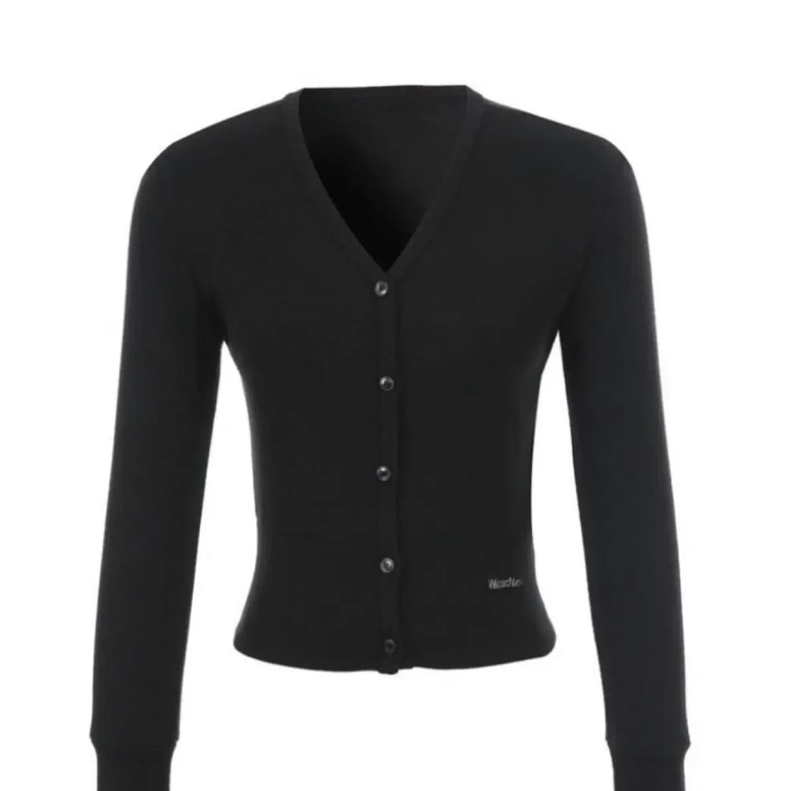wsc 아카이브 가디건 basic cardigan 001 black 상품이미지2