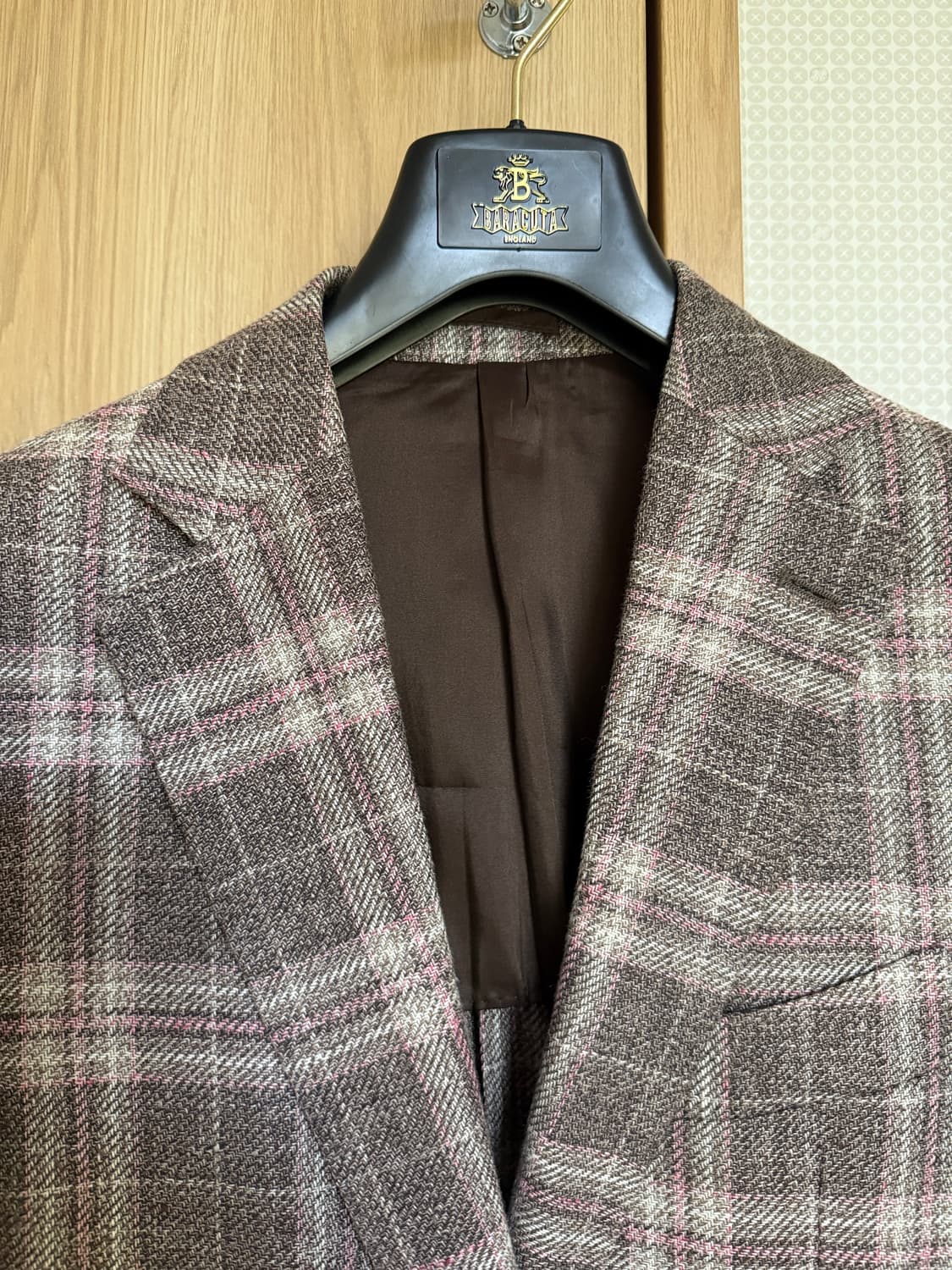 맨온더분 까노니코 체크 자켓 48사이즈 상품이미지2