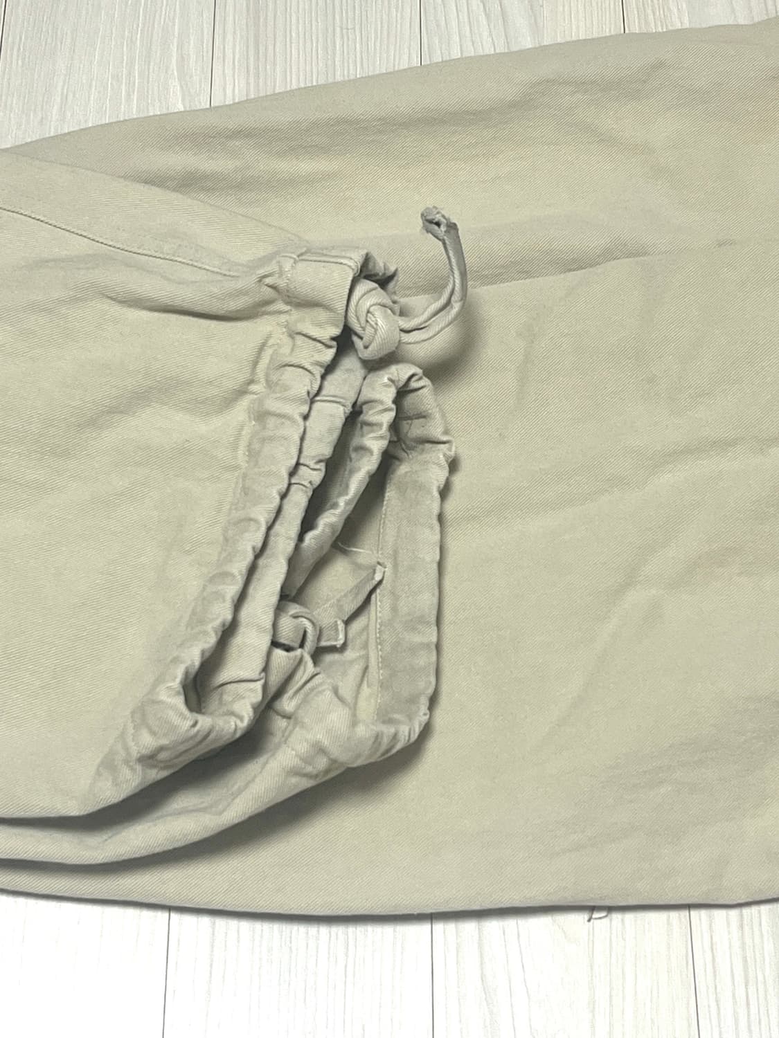 (2) 논노드 더블포켓 트윌팬츠 베이지 상품이미지3