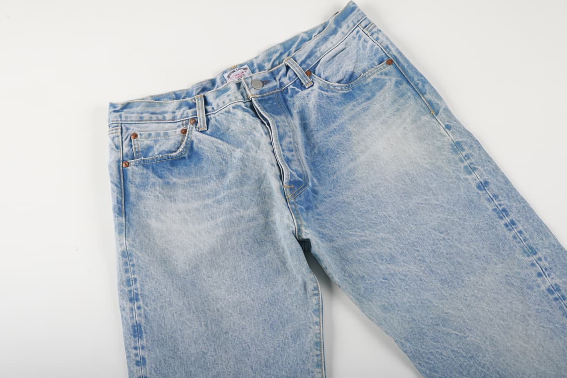 [34인치] 아웃스탠딩 셀비지 데님팬츠 상품이미지2